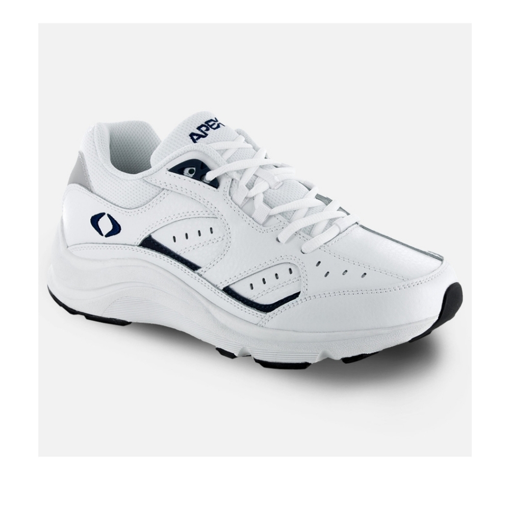 Apex men shoes size 8 Medium color white